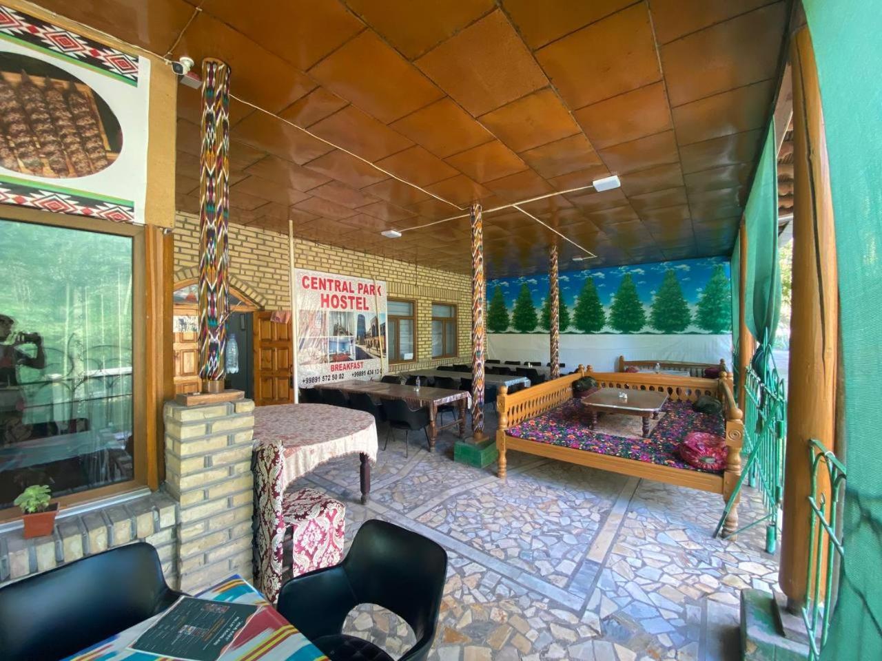 Central Park Hostel ヒヴァ エクステリア 写真