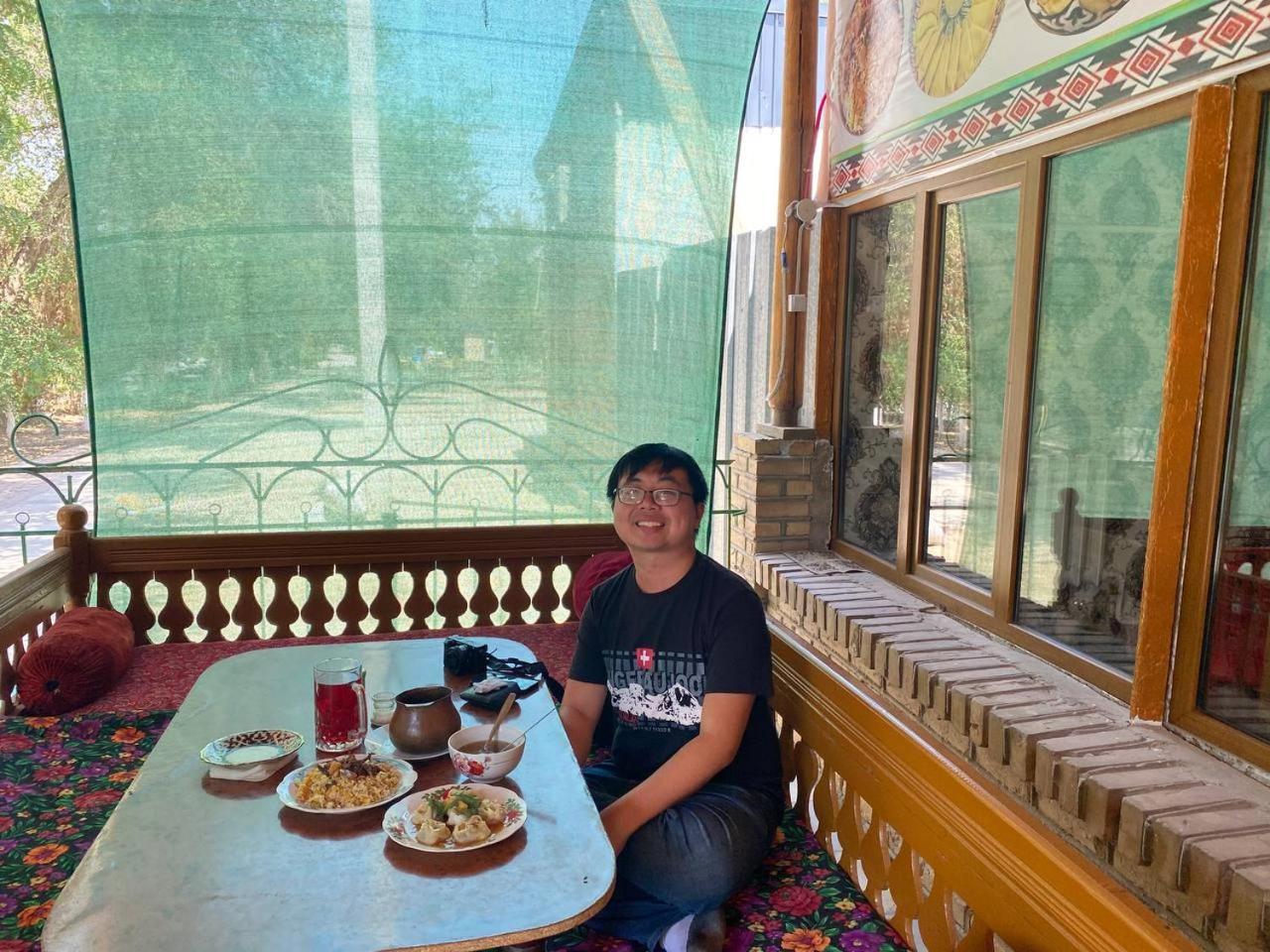 Central Park Hostel ヒヴァ エクステリア 写真